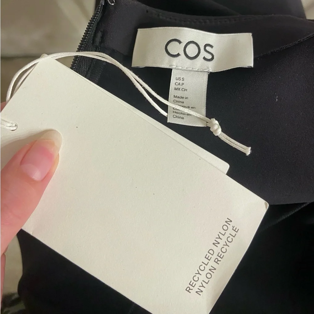 COS Structured Scuba Mini Dress - Picture 3 of 5